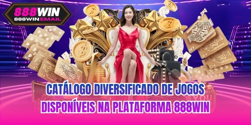 Catálogo diversificado de jogos disponíveis na plataforma 888WIN