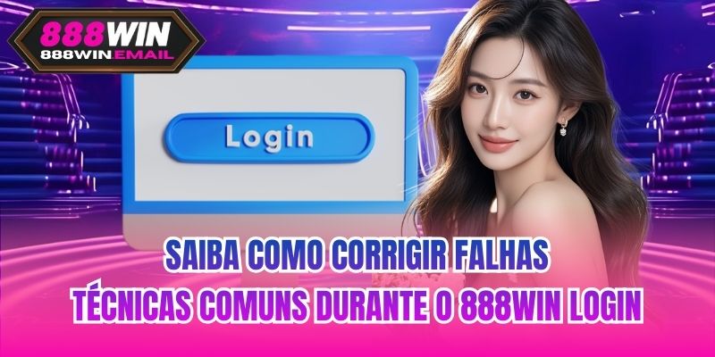 Saiba como corrigir falhas técnicas comuns durante o 888WIN login
